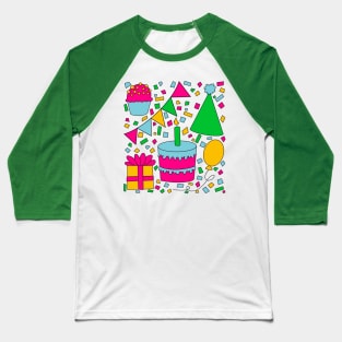 Birthday Surprise Party Design Baseball T-Shirt